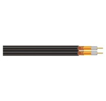 CAR63ccs Economy Thin Twin Cable 250 Black